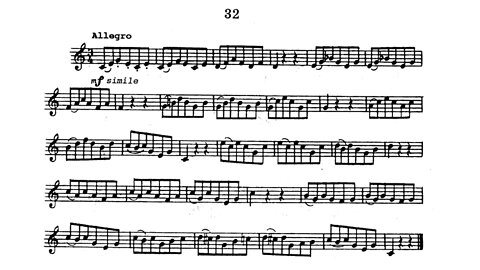 🎺 [TRUMPET ETUDE] Wurm 45 Easy Etudes for Trumpet - 32 Allegro