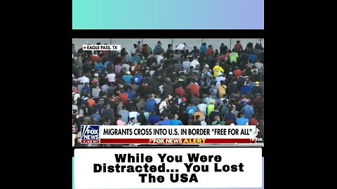 WHILE YOU WERE DISTRACTED... YOU LOST THE USA