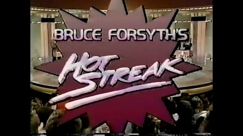 Bruce Forsyth's Hot Streak (1986) | Tina's Team vs. Peter's Team | Game Show