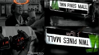 Was 'Back to the Future' Predicting the Events of 911 In Great Detail? Twin Pines Mall, After Attack, Twin Pines Are Replaced With a Sole Pine, Doc's Two Stop Watches, Both of Which Are 119 <> Mirrored 911