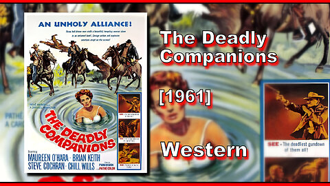 The Deadly Companions (1961) | WESTERN | FULL MOVIE