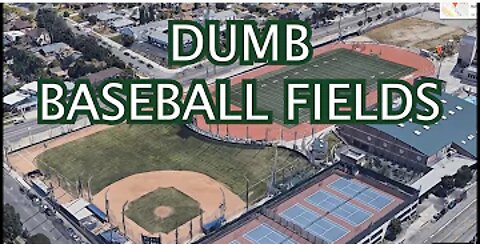 Weird High School Baseball Fields, a breakdown with FivePoints Vids