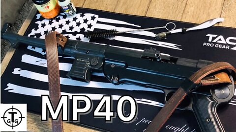 How to Clean & Lubricate the MP40 - GSG ATI