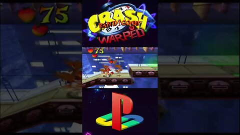 Crash Bandicoot - Warped #duckstation #shortvideo #shorts #shortsvideo