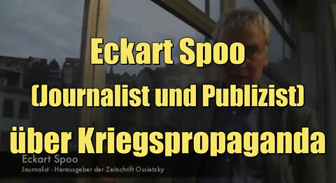 Eckart Spoo (Journalist und Publizist) über Kriegspropaganda (16.06.2016)