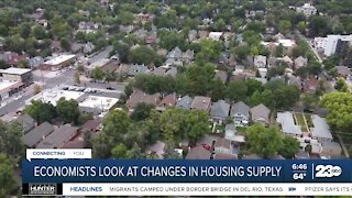 Economists look at changes in housing supply