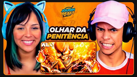 WLO - Olhar da Penitência [ Marvel / Motoqueiro Fantasma ] Prod. WB | [React em Casal] 🔥