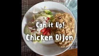 Canning chicken dijon