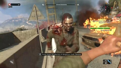 Zombie hunting in Dying Light