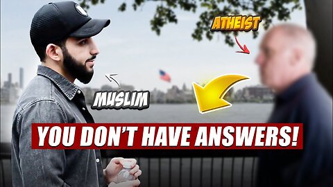 Atheist Presents Muslim With Difficult Questions! - Muhammed Ali