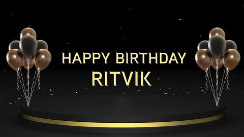 Wish you a very Happy Birthday Ritvik