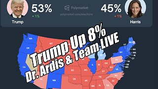 Trump Up 8%. Dr. Ardis and Team LIVE. B2T Show Sep 10, 2024