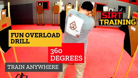 Handgun Training from Home | Fun Overload Drill - Give it a GO!