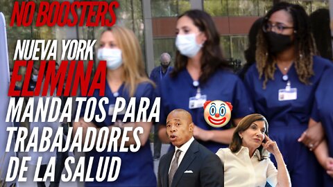 NUEVA YORK ELIMINA MANDATO DE BOOSTER PARA TRABAJADORES DE LA SALUD - WOLFCAST