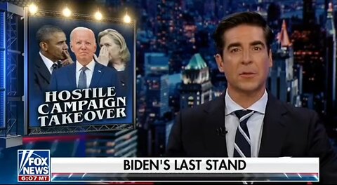 Watters: Obama Has The Power To Pull The Plug On Biden