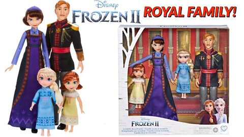 Frozen 2 Toys ! Frozen 2 Arendelle Royal Family Dolls