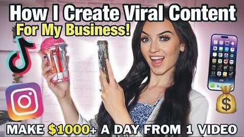 How To Create VIRAL Videos & Make $1000s Daily | FULL TUTORIAL | How to Make Ads For Your