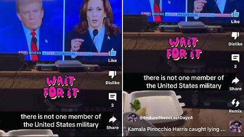 Kamala Lying-Azz Harris caught LYING