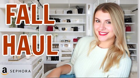 Fall Thrift & PR Haul _ Amazon, Thredup, Beauty Finds!