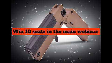 TRAILBLAZER LIFECARD .22LR SINGLE SHOT BARRETT BROWN MINI #1 FOR 10 SEATS IN THE MAIN WEBINAR