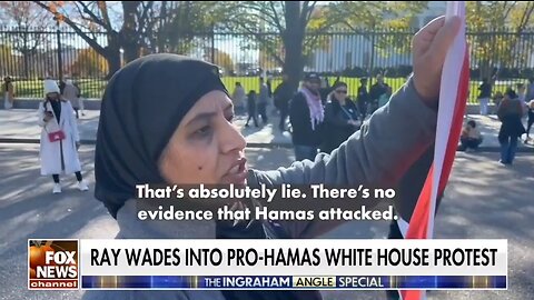 Fox News' Arroyo Talks to Idiot Pro-Hamas Protesters