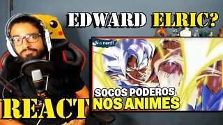 REACT - TOP SOCOS MAIS PODEROSOS DOS ANIMES [DEPOIS DO SAITAMA]