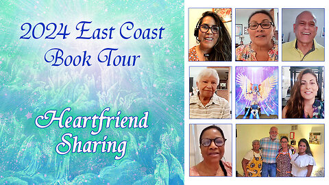 2024 East Coast Book Tour Heartfriend Sharing