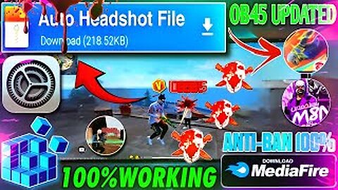 Free Fire Auto Headshot Config File🎯🌠 Macro Aimbot + No Recoil Regedit ‼️ Antiban VIP Script 👽