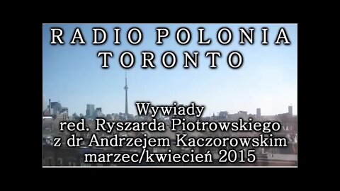 ZAPOWIEDŹ RADIO POLONIA TORONTO - WYWIADY, INDYWIDUALNE SEANSE TERAPEUTYCZNE /2014 ©TV IMAGO