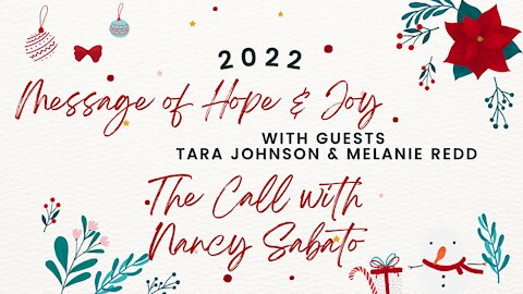 Message of Hope & Joy for 2022