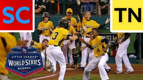 Tennessee vs South Carolina | LLWS Southeast Region 1-0 Game | 2022 Little League World Series