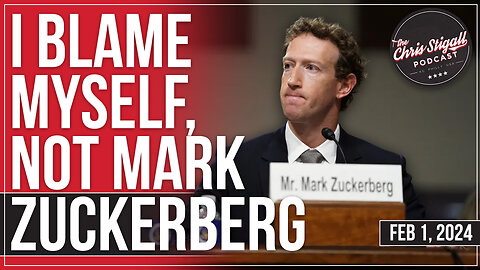 I Blame Myself, Not Mark Zuckerberg