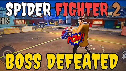 Spider Fighter 2 Android Gameplay 🕷️ Epic Battles and Strategies - Boss Defeated