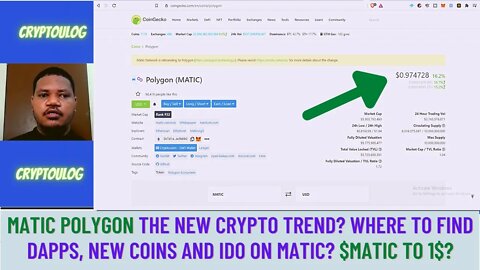 Matic Polygon The New Crypto Trend? Where To Find DAPPs, New Coins And IDO On MATIC? $MATIC TO 1$?