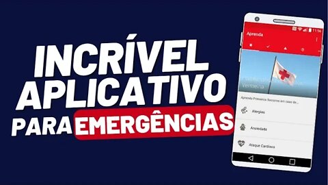 Conheça um Incrível App que pode ajuda para lidar com as emergências de primeiros socorros