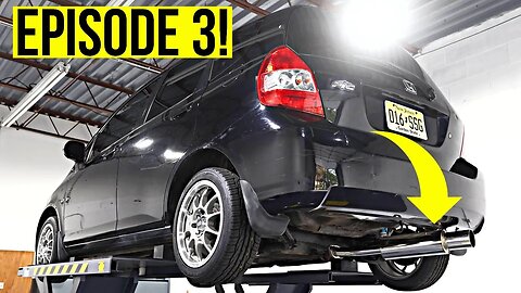 Ultimate Honda Fit Build Gets HKS exhaust! (+ Short shifter + front lip + apple carplay)