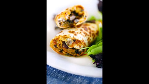 Egg and Mashroom Rolls || 5 Minute Recipie|| Quick and Easy