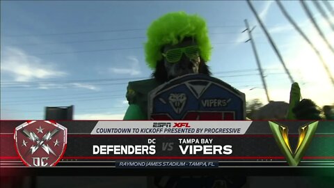 2020-03-01 XFL Week 4 DC Defenders vs Tampa Bay Vipers