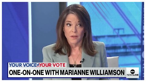 Marianne Williamson calls Competency Tests for Presidential Candidates "SCARY STUFF" + Joe Biden