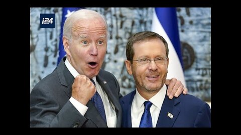 Israeli President Isaac Herzog and US President Joe Biden meet in the Oval Office