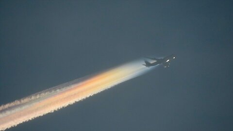 More Chemtrails being Cut Off Spray Cuts Off and Doesn't Re start