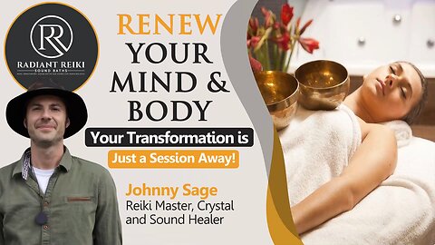 Radiant Reiki Sound Baths & Transformative Healing by Johnny Sage – Renew Your Mind & Body