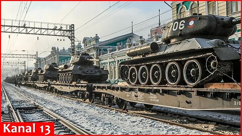 Russia prepares to involve up to 10,000 old Soviet tanks in the war with Ukraine