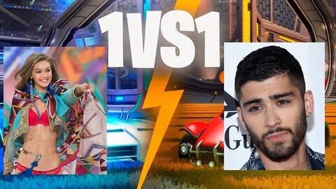 Gigi Hadid DESTROYS Rocket League With Zayn Malik! (INSANITY)