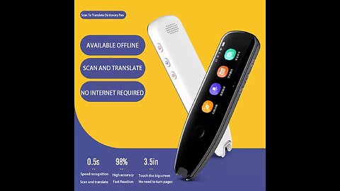 Smart Voice Scan Translator Pen