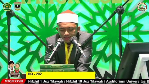 Bayu Wibisono Damanik Juara 1 10 Juz Riau MTQ Nasional 2020