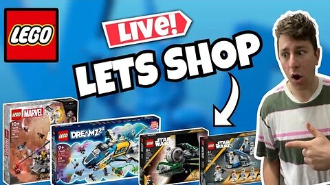 LEGO Midnight Release Shopping | August Shopping #Live