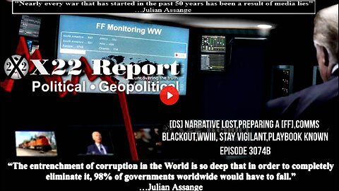 Ep. 3074b - [DS] Narrative Lost,Preparing A [FF],Comms Blackout,WWIII, Stay Vigilant,Playbook Known