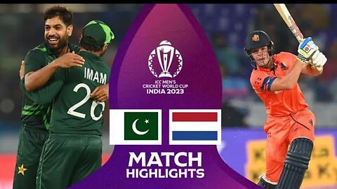 Pakistan vs Netherland Full Highlights ICC Cricket World Cup 2023