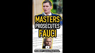 Blake Masters Promises to Prosecute Fauci #shorts